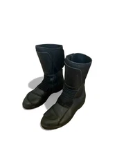 BMW Motorrad Gore-Tex Black Leather Motorcycle Boots Mens Size 42 EU (US 9)