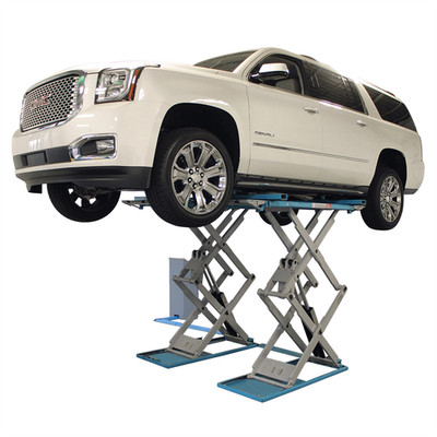 Atlas Automotive Equipment SLP9K Full-rise Commercial-grade Scissors Lift, Open