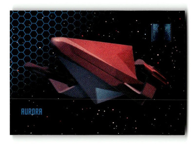 1995 Star Trek Phase One Trading Card #18 Aurora