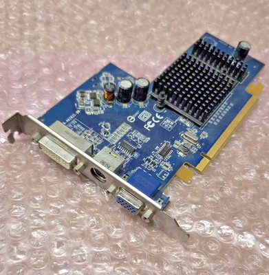 Dell XG857 Radeon X300 SE 128MB PCIe x16 1.0 graphics card, VGA, S-Video, DVI