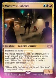 Maestros Diabolist 200/281 Streets of New Capenna Rare