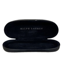 Ralph Lauren Eyeglass Case Black Velvet Inside 1.12x2.5x6.25 inch