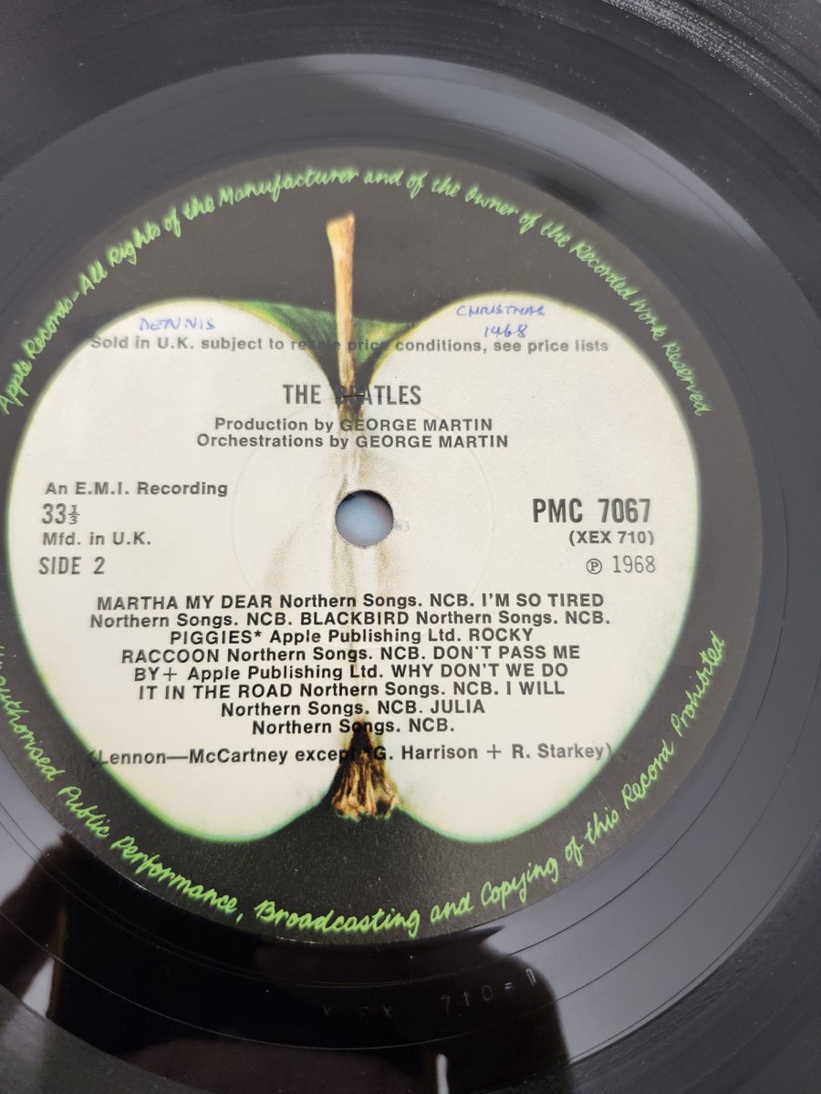【超希少】ビートルズ ホワイトアルバム Mono CD PMCD 7067/ 8 The Beatles White Album 1968 UK 1st Mono PMC 7067/8 Low# Pristine