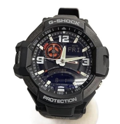 Casio G-Shock GA-1000-1A Sky Cockpit Quartz Men's Watch, 51mm Resin Band