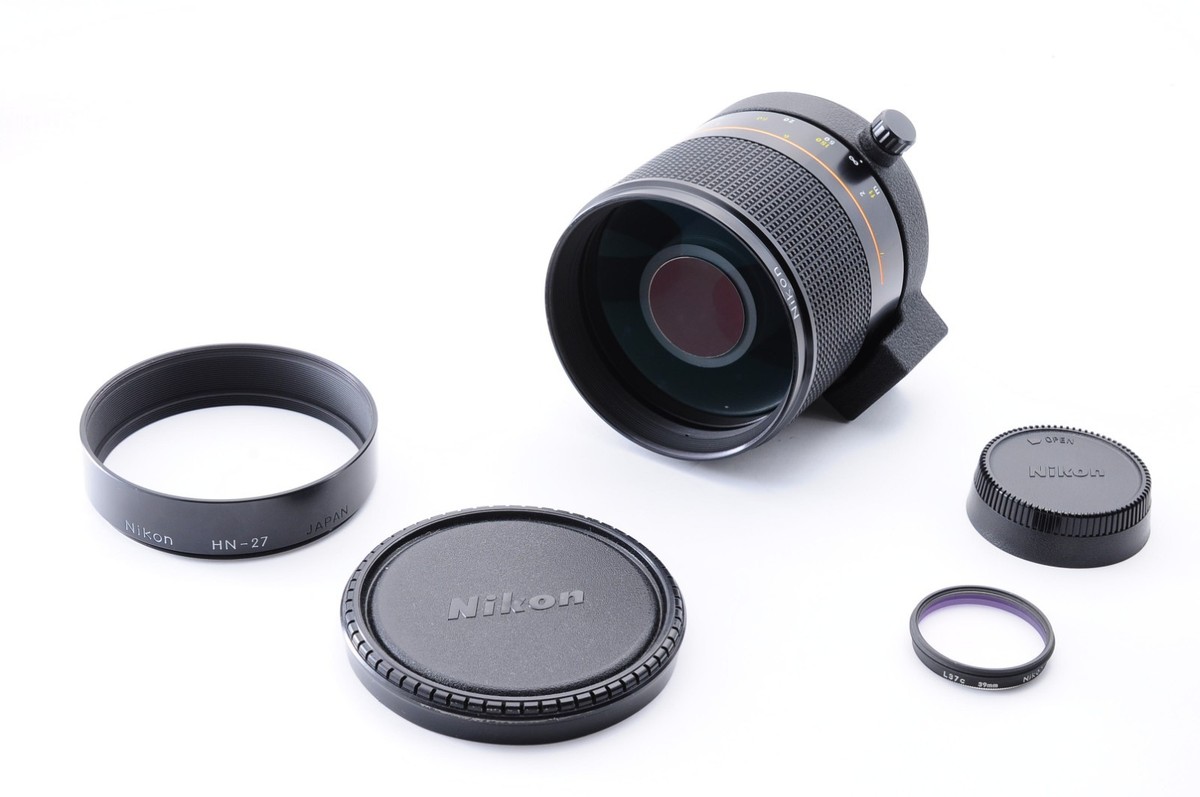 Nikon Reflex Nikkor 500mm f/8 Exc+++ Mirror Lens from Japan Z1871