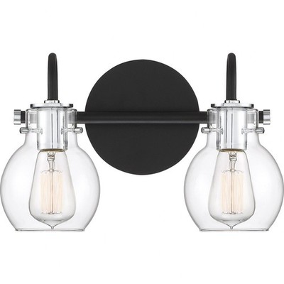 Andrews 2 Light Transitional Medium Bath Vanity Approved for Damp Locations - 9