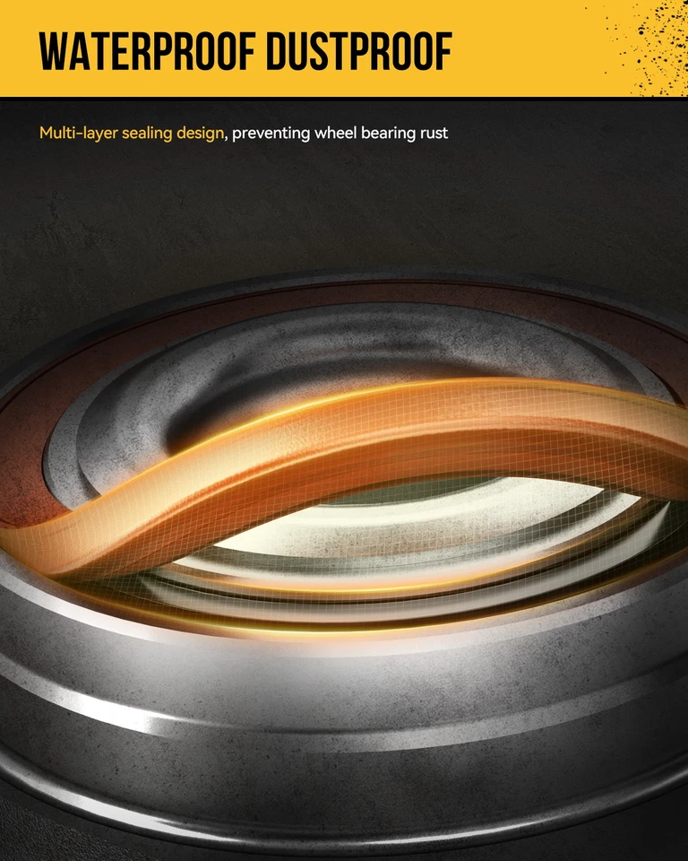 Rear LH or RH Wheel Hub Bearing Assembly for Scion iQ 2013 Toyota Prius C Yaris - Image 2 of 4