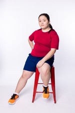 Ember and Ace Plus Size Kids 6" Inseam Unisex Athletic Shorts - 0X to 4X