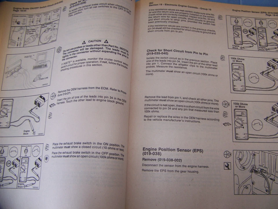 Cummins Troubleshooting and Repair Manual Electronic Control ISC,QSC 8.3 ISL - Image 3 of 4