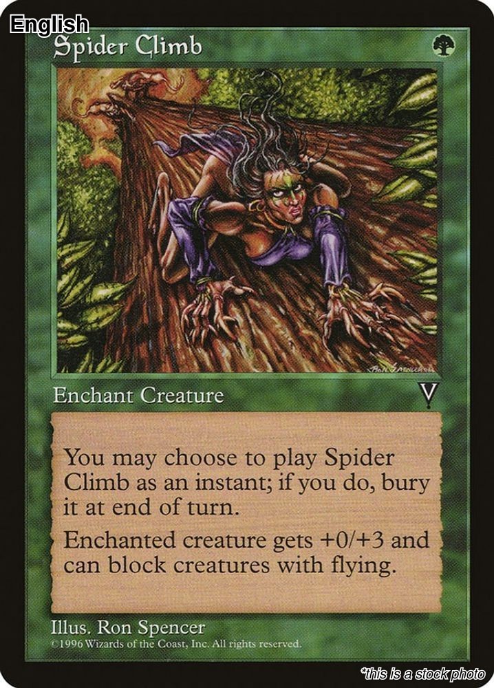 MTG Spider Climb [VIS - ] LP