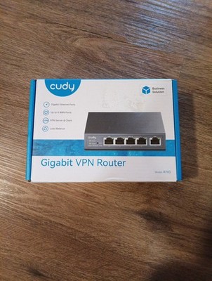 CUDY Gigabit Multi-WAN VPN Router WAN Ethernet Fast Ethernet Gigabit R700