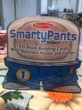 Melissa and Doug Smarty Pants 1st Grade 120 Educational Questions Puzzles 5072