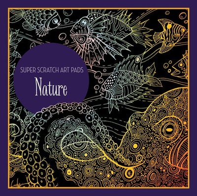 Super Scratch Art Pads: Nature by Union Square Kids