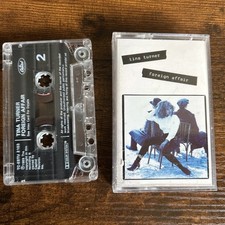 Tina Turner Cassette tape Album Foreign Affair 1989 tested excellent condition 