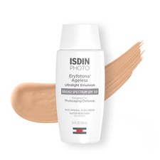 Tinted Mineral Sunscreen SPF 50 for Face - Zinc Oxide, Water-Resistant, Travel