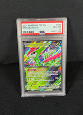 Pokemon Iron Leaves Ex Full Art Holo Rare 2024 Temporal Forces 025 Psa 10 Gm Mt