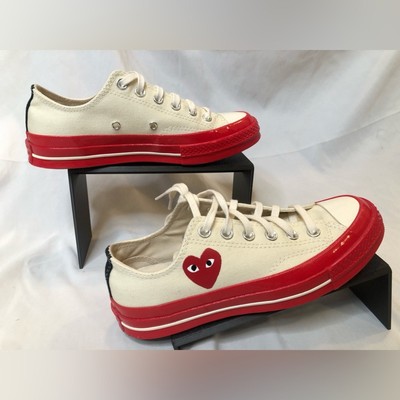 Converse x Comme De Garçons CTAS Women s Low Top Sneakers Size 5.5  No Box