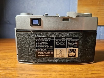 Olympus Auto Eye Rangefinder Film Camera From Japan W/ D. Zuiko