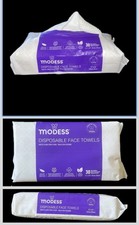 Modess Disposable Face Towels 30 Ct Ultra Sof...