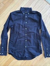 Gant Rugger Men's Long Sleeve Shirt Slim Fit Size M Black