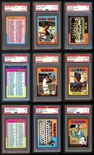 1975 Topps Mini Baseball Complete Set 7 - NM 6230567