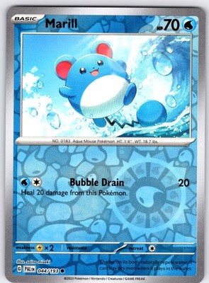 Marill - Common SV02: Paldea Evolved Reverse Holo 044/193 NM