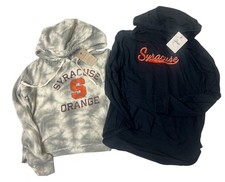 University of Syracuse Women’s Lot of 2 Hoodie Sweatshirts Size Medium NEW W/Tag