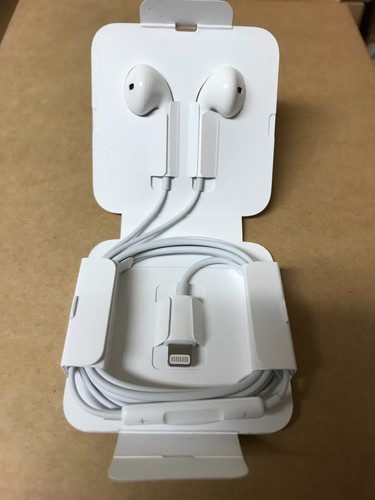 GENUINOS Apple EarPod Auriculares Auriculares A1748 Lightning para iPhone iPad - Imagen 2 de 12