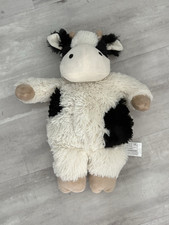 Warmies Cow Plush Black  White Chill or Microwave Stuffed Animal