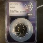1966 SMS Washington Quarter Certified MS 67 NGC