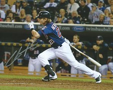 Chris Herrmann *MINNESOTA TWINS* Signed Autographed 8x10 Photo C5 COA GFA