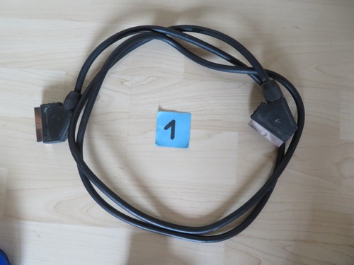 1x Scart-Kabel Nr.1, Verbindungskabel, 1,5 m /Nr. 2-4 neu und nur mit Sofortkauf - Bild 2 von 15