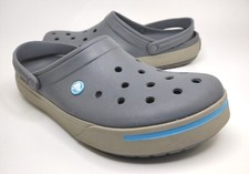 Crocs Crocband II Unisex Charcoal Gray Clogs 11989 US Size Mens 13