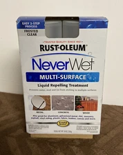Rust-Oleum “NEVER WET”  2 Step Spray Kit WATERPROOF - Liquid￼ Repelling - 18 Oz