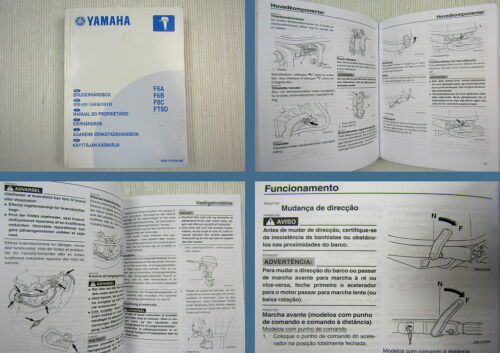 Yamaha F6A F6B F8C FT8D manuel du propriétaire 2004 - Photo 1/1