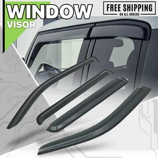 Smoke Window Visor Shade Vent Sun Rain Deflector Guard fit 05-14 Nissan Frontier