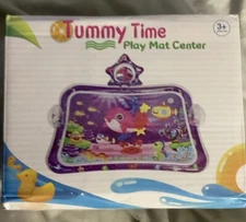 Inflatable Tummy Time Mat Premium Baby Water Mat for Infants Toddlers
