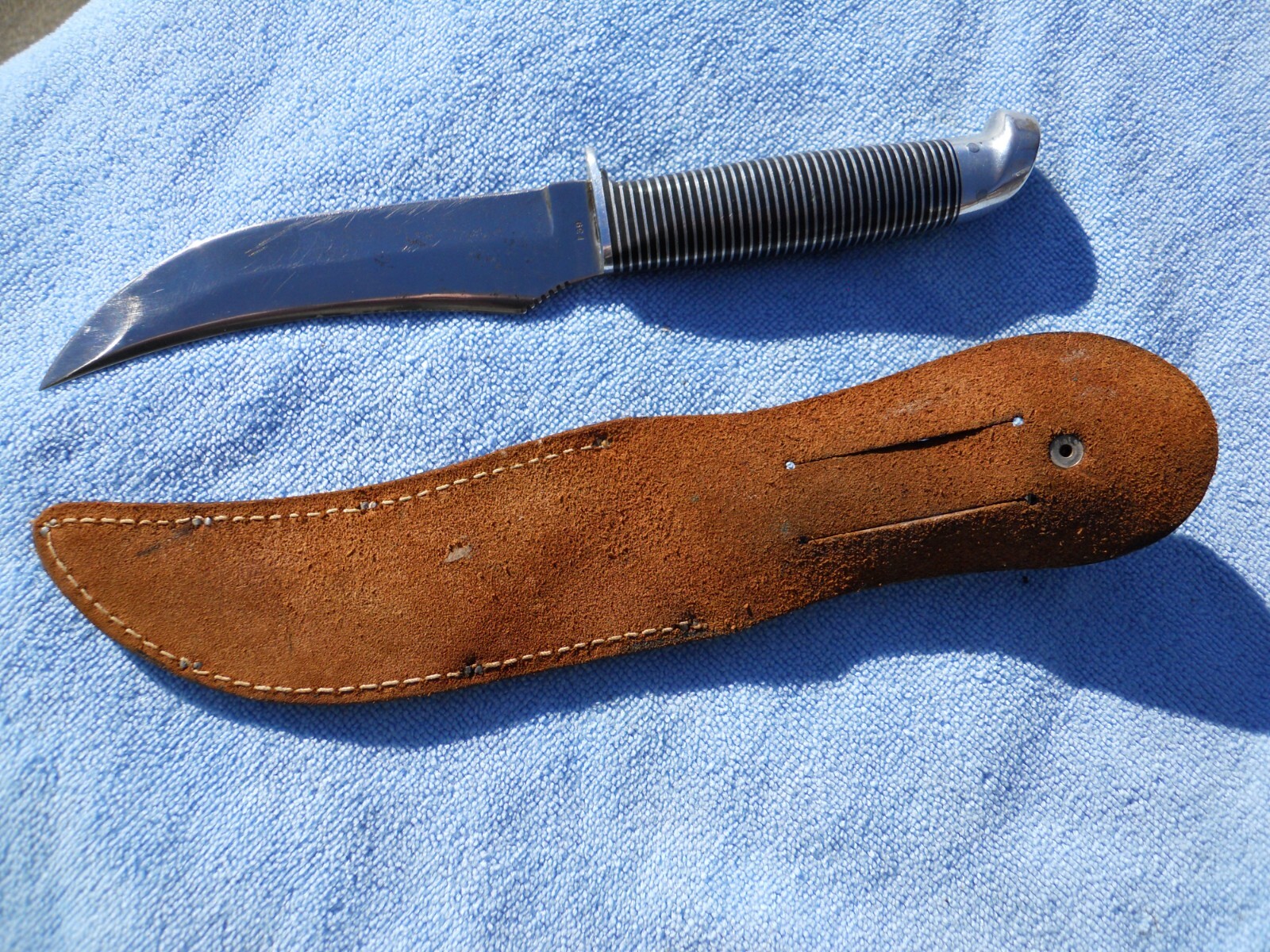 VINTAGE WESTERN BOULDER "BLACK BEAUTY" SHEATH KNIFE Model F39 eBay