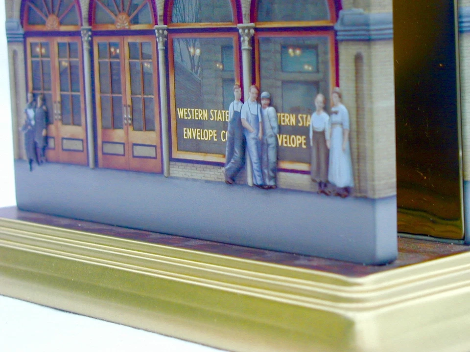 Sobre para correo de hojalata personalizado en relieve 100 aniversario Western States Foto 3 de 4