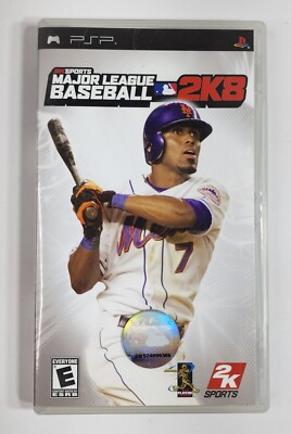 Major League Baseball 2K8 (Sony PSP, 2007) - Manual Included 