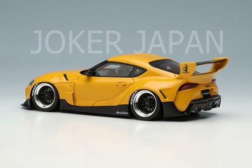 Make Up EIDOLON 1/43 PANDEM GR SUPRA Ver.1 2019 Lightning Yellow RB006E JDM - Picture 4 of 6
