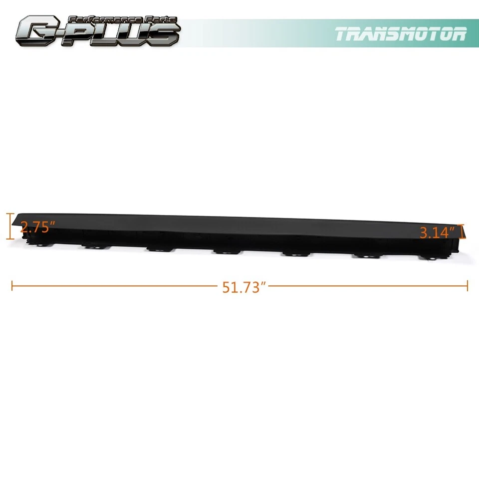 Ajuste para Ford 07-10 Ford Explorer Sport Trac puerta trasera moldura moldura moldura 7A2Z7840602BA Foto 2 de 4