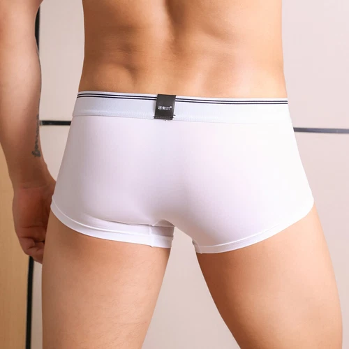 Paquete de 1/4 calzoncillos boxer para hombre ropa interior bolsa abultada calzoncillos suaves transpirables - Imagen 64 de 70