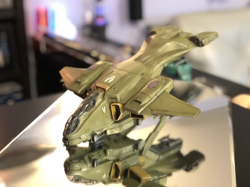 HALO REVELL UNSC PELICAN MODEL KIT 85-1767 Pro Finished 31445017674| eBay
