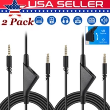 Replacement Headset Cable with Volume Control for Astro A10 A30 A40 Headset Cord