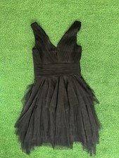 Monsoon Black Evening Bridal Style Dress UK 8 EU 36 US 4 VGC