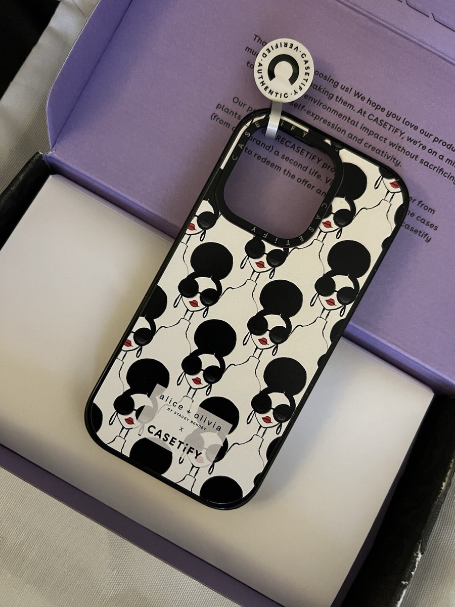 iPhoneアクセサリー iPhone14 CASETiFY alice + olivia Casetify Alice Olivia by Stacey Bendet Stace Face Impact