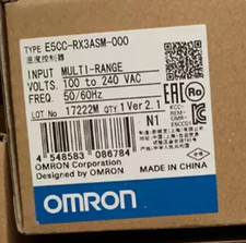 NEW Omron E5CC-RX3ASM-000 Temperature Controller E5CC-RX3ASM-000