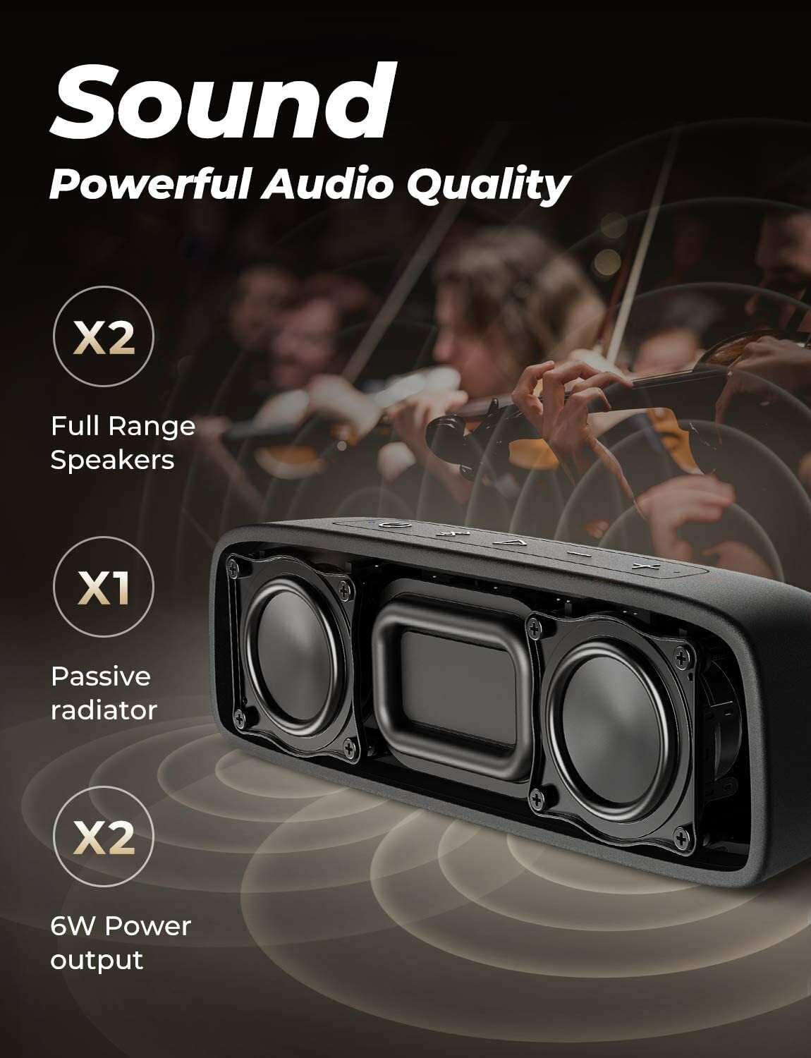 tribit xsound go bluetooth speakers