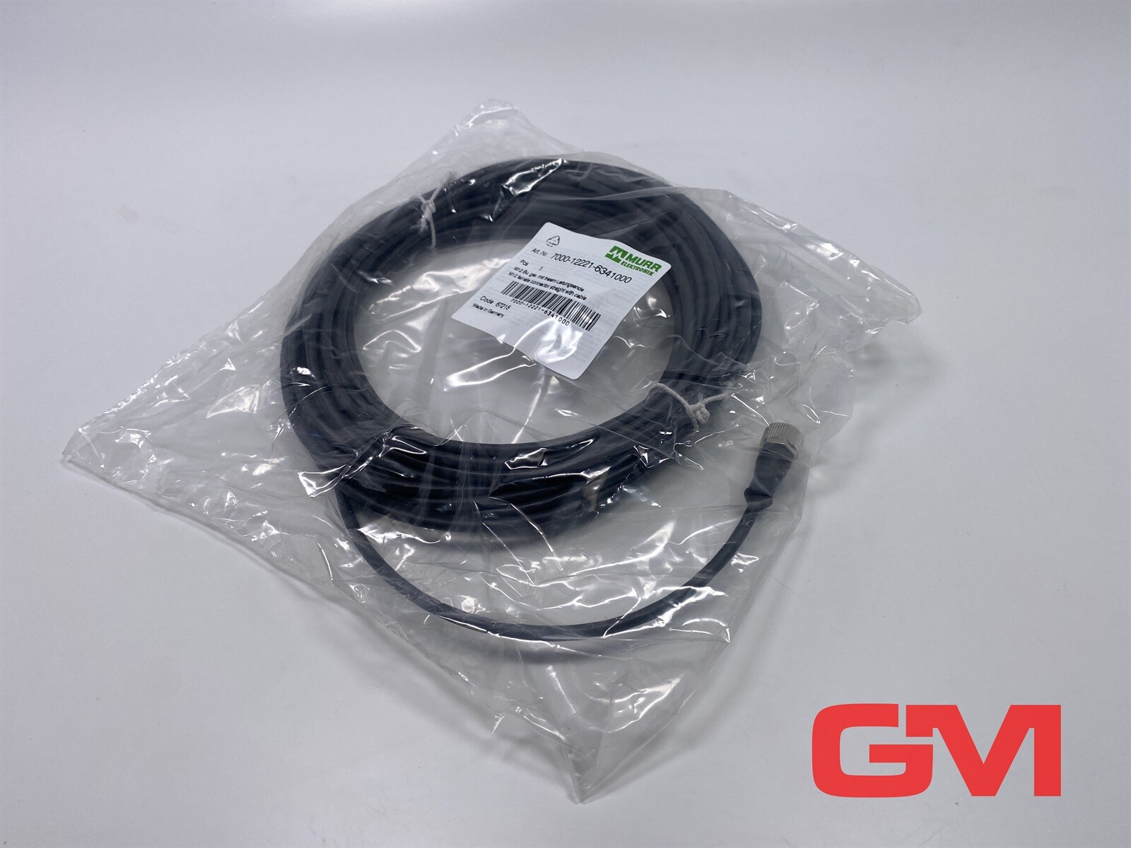 Murr Electronics Sensor Cable 7000-12221-6341000 Sensor Cable M12 10m